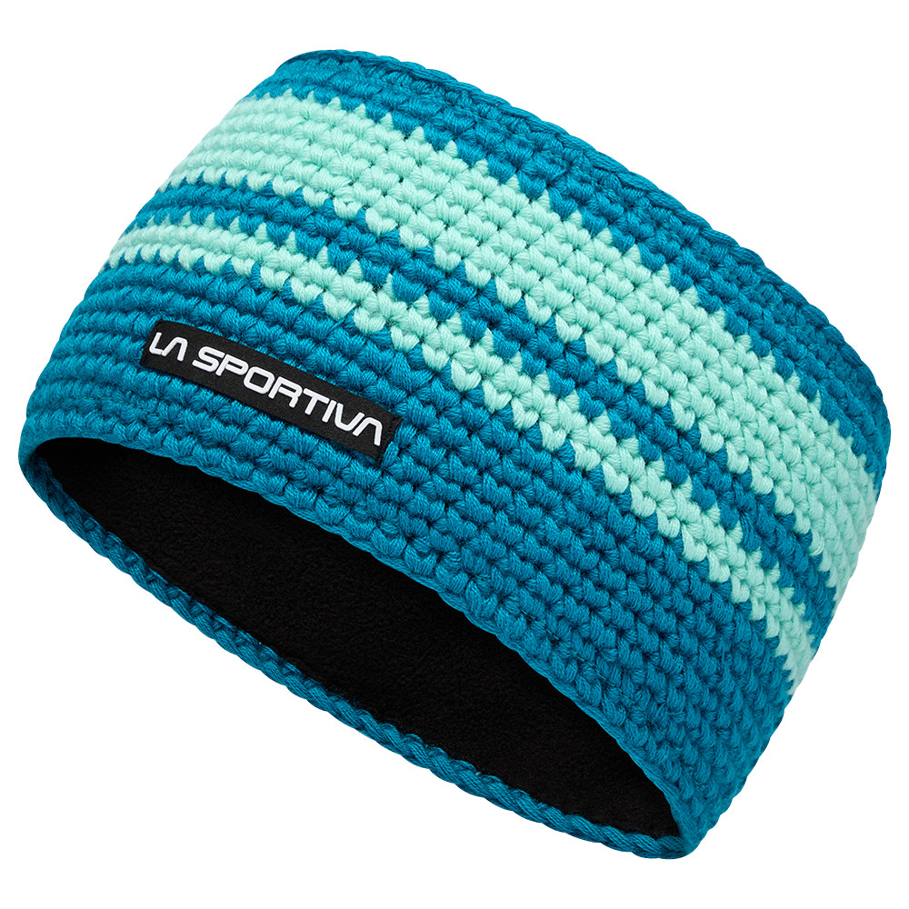 Unisex pletená čelenka La Sportiva Zephir Headband Crystal/Turquoise S