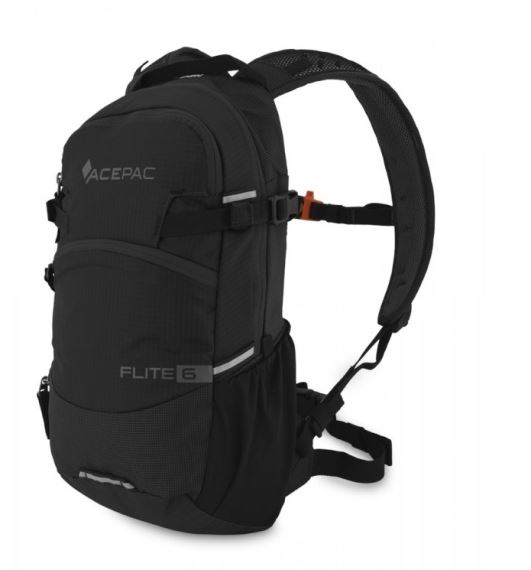 Cyklistický batoh Acepac Flite 6L black