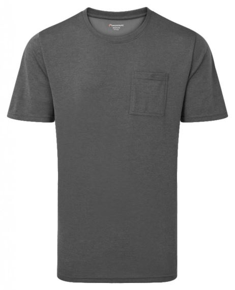 Pánské tričko Montane Dart Pocket T-Shirt Slate