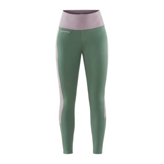 Dámské krátké elastické kalhoty Craft ADV Essence 2 zelená s fialovou