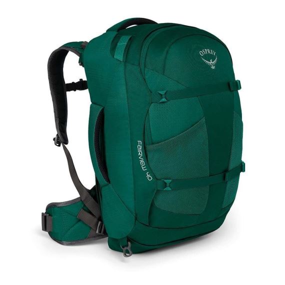 Lehký dámský cestovní batoh OSPREY Fairview 40L rainforest green
