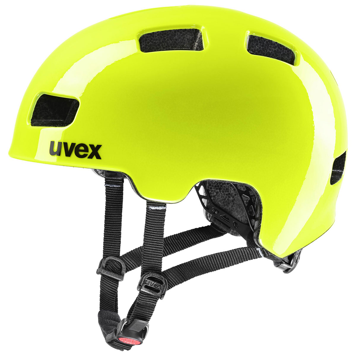 Dětská cyklistická helma Uvex HLMT 4, Neon Yellow 51-55cm