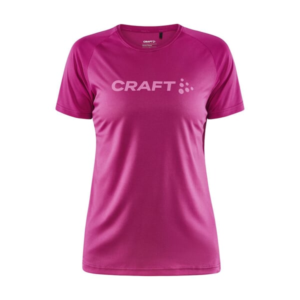 Dámské tričko Craft Core Unify Logo růžová M