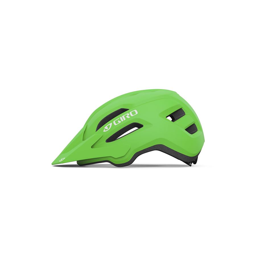 Dětská cyklistická helma Giro Fixture II Youth Mat Bright green 50-57cm