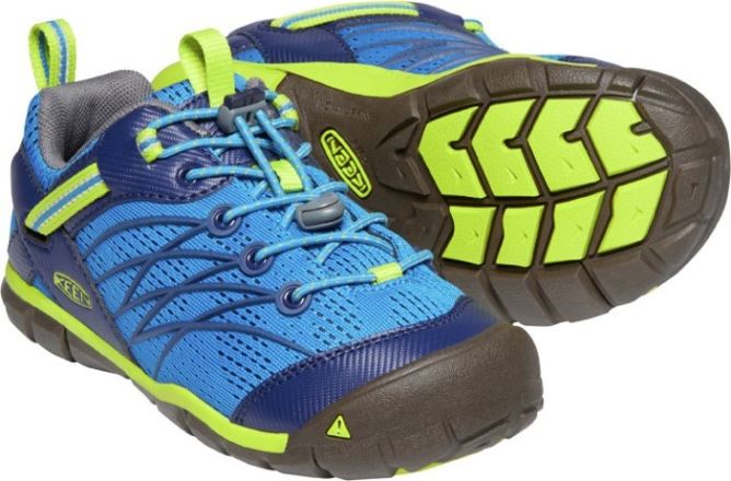 Dětské boty KEEN Chandler CNX Youth brilliant blue/blue depths (5)