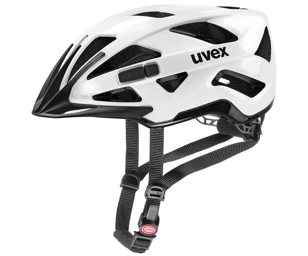 Cyklistická helma Uvex Active white black L (56-60cm)