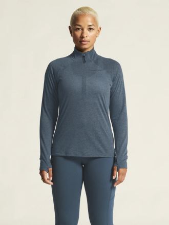 Dámské tričko Craft ADV SubZ Wool LS 3 modrá (5)