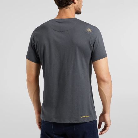 Pánské tričko La Sportiva Solution T-Shirt night sky/mountain red (3)
