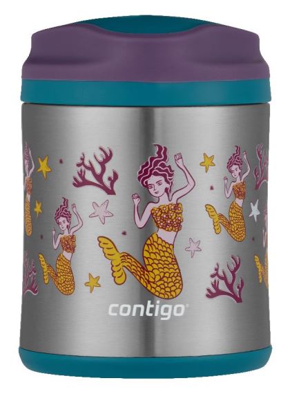 Dětská termostka na jídlo Contigo Kids Food Jar 300ml mořské panny
