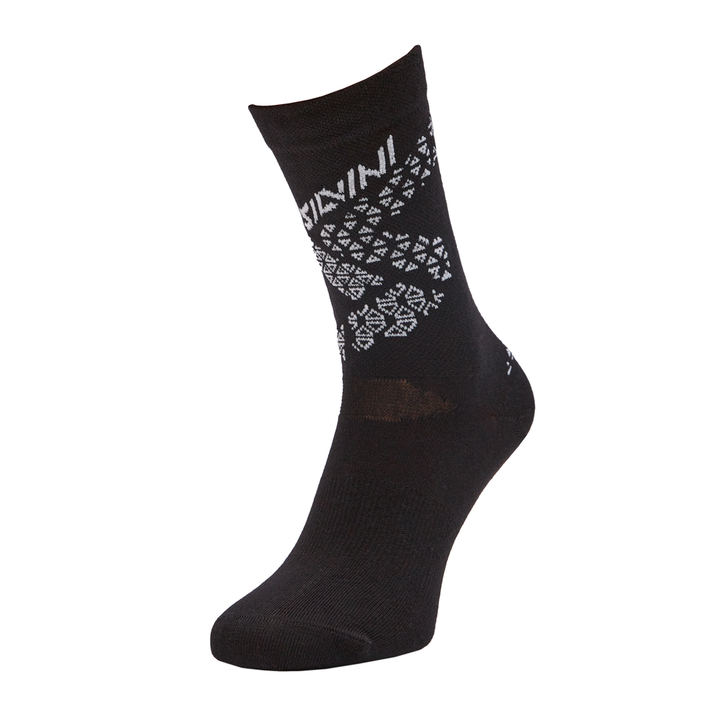 Unisex ponožky Silvini Bardiga UA1642 black-white 36-38