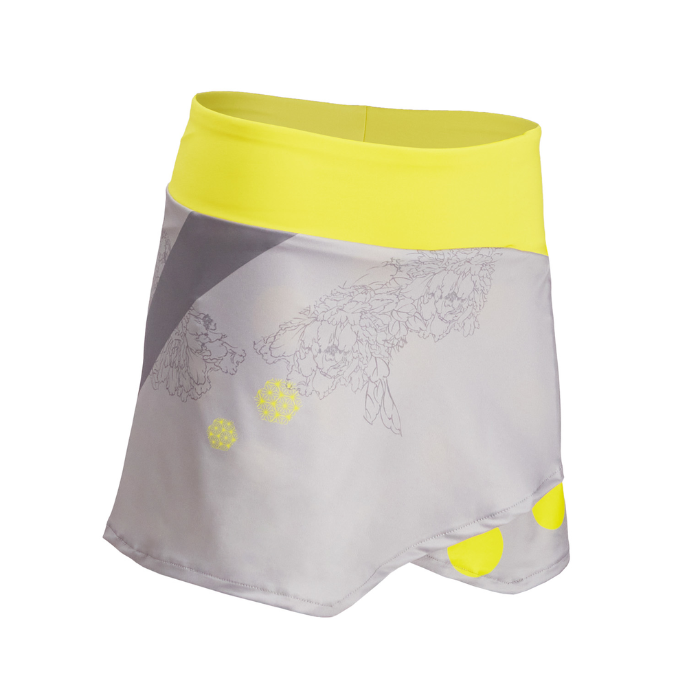 Dámská sukně na kolo Silvini Isorno Pro Cloud yellow S