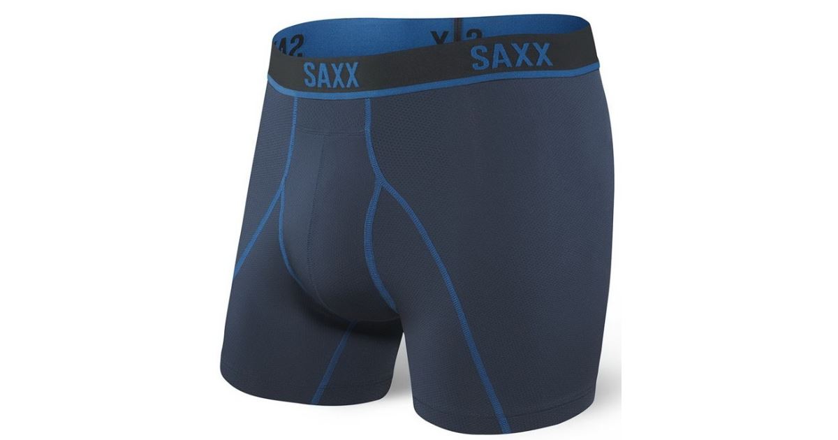 Saxx Underwear Kinetic Hd Boxer Brief Navy/City Blue Boxers