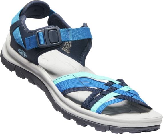 Dámské sandály KEEN Terradora II Strappy Open Toe Women black iris/mykonos blue