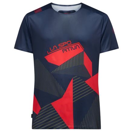 Pánské tričko La Sportiva COMP T-SHIRT night sky/mountain red