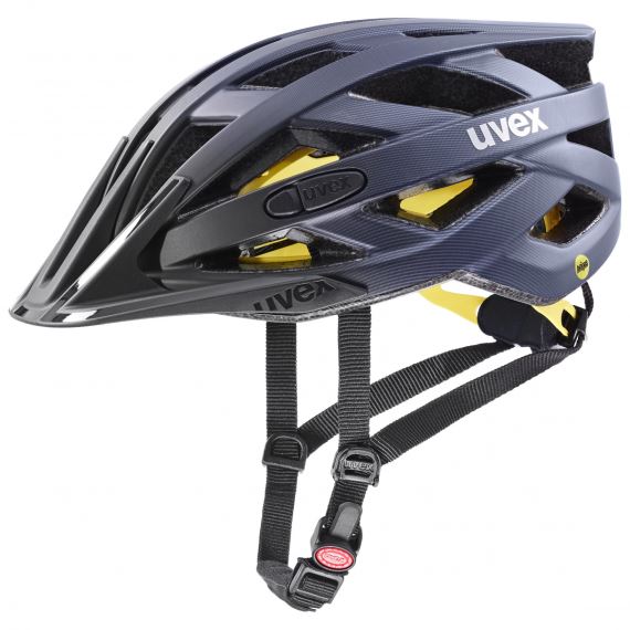 Cyklistická helma Uvex I-VO CC MIPS midnight-silver mat