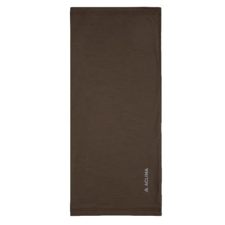 Šátek Aclima LightWool Headover dark earth