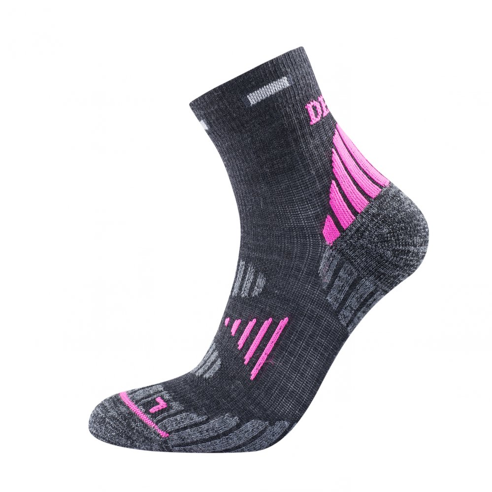 Dámské sportovní vlněné ponožky Devold Energy Ankle šedá 35-37
