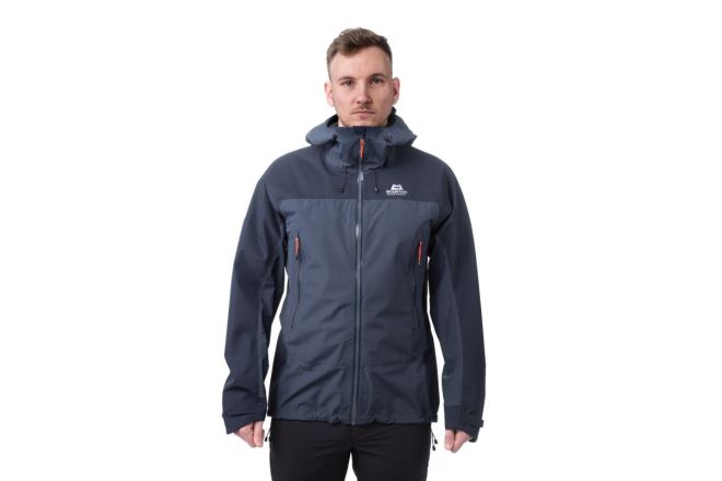 Pánská hardshell bunda Mountain Equipment Saltoro lapis blue/dark ocean (1)