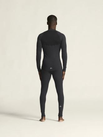 Pánské termotriko Craft Wool Extreme X LS černá (4)