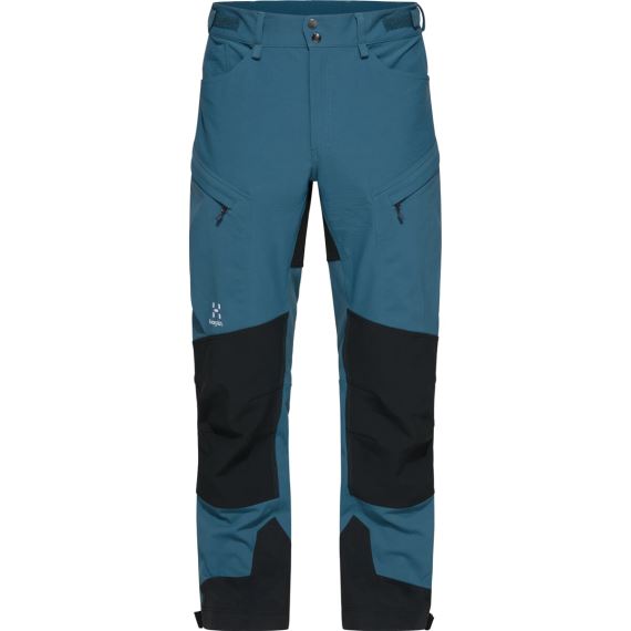 Pánské softshellové kalhoty Haglofs Rugged Standard Modrá/černá