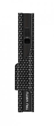 Peněženka Tru Virtu Click & Slide kůže diagonal carbon černá (3)