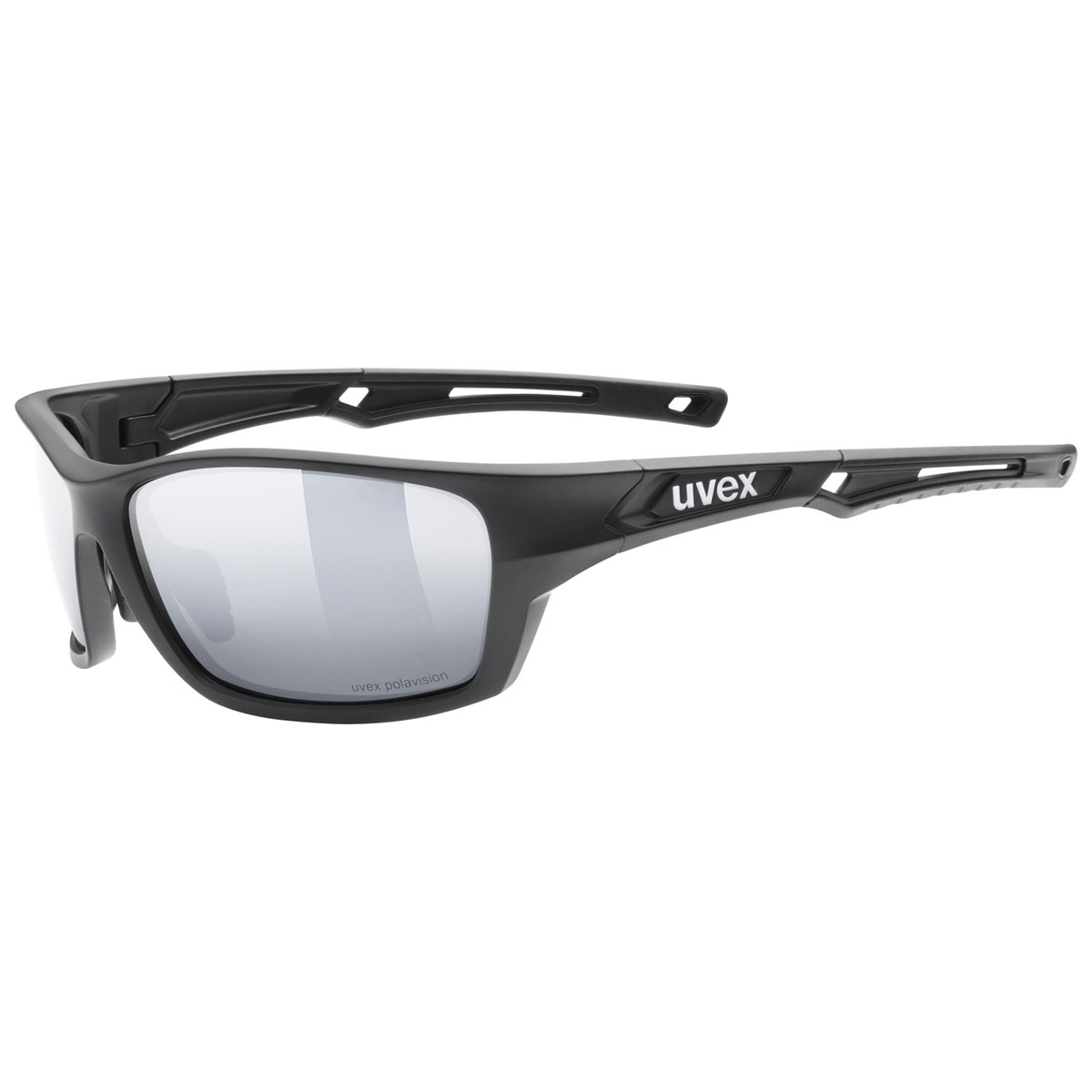 Brýle Uvex Sportstyle 232 P Black Mat / Polavision Mirror Silver (CAT. 3)