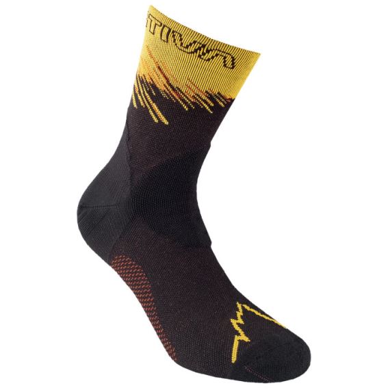 Ponožky La Sportiva Ultra Running Socks Black/Yellow