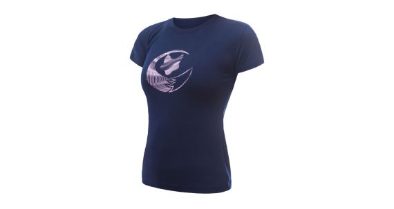 Dámské funkční triko Sensor Merino Active PT Fox Tmavě modrá