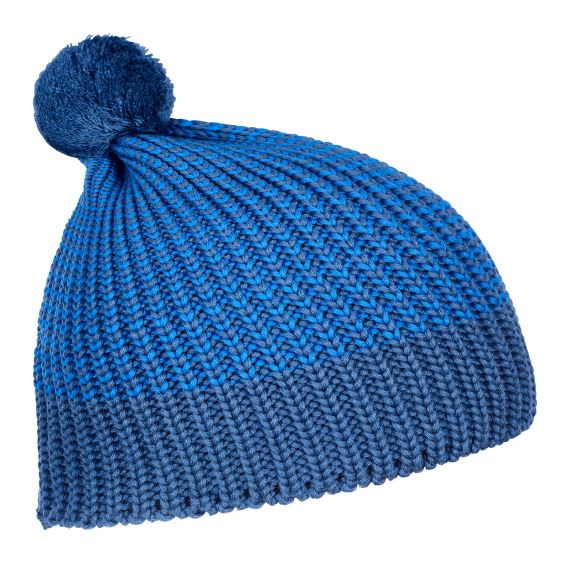 Čepice ORTOVOX Heavy Knit Beanie Petrol blue