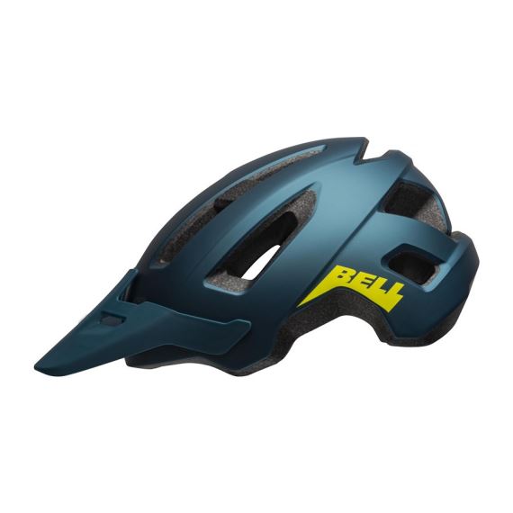 Juniorská cyklistická helma BELL Nomad Jr mat blue/hi-viz