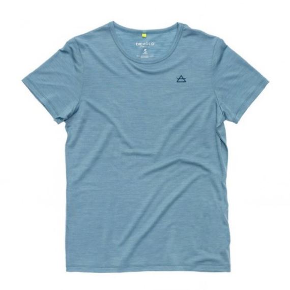 Dámské merino triko Devold Active Tee WMN skyblue