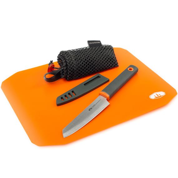 Kuchyňská sada GSI Rollup Cutting Board Knife Set