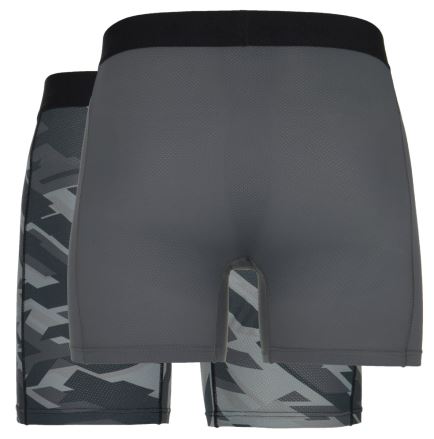 Pánské technické boxerky Kilpi 2 pack Nett-U Tmavě šedá (1)