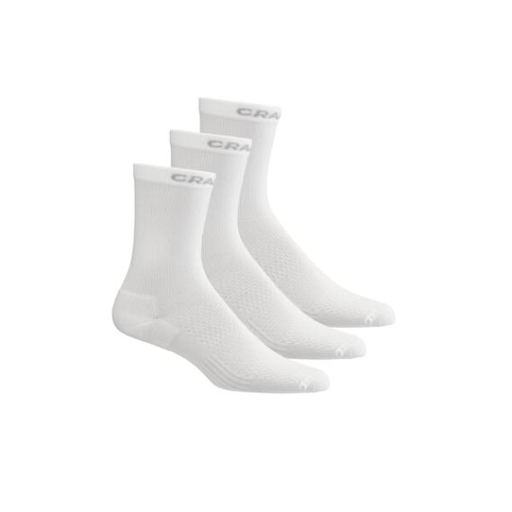 Set ponožek Craft Core Dry High 3-pack bílá
