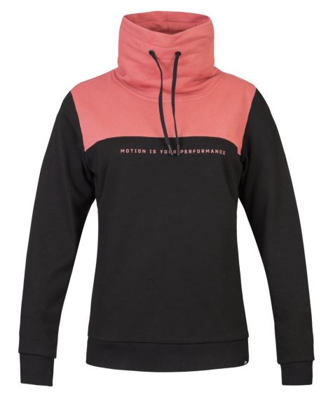 Dámská mikina Hannah Sibele Anthracite/faded rose