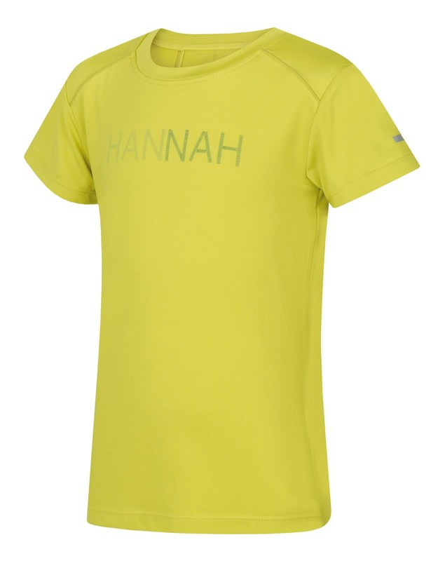 Dětské sportovní tričko s krátkým rukávem Hannah Cornet JR sulphur spring 116