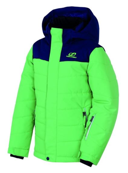 Dětská zimní bunda HANNAH Kinam JR II classic green/estate mel