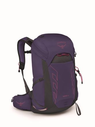 Dámský turistický batoh Osprey Tempest 26L deep fig/hotspot pink