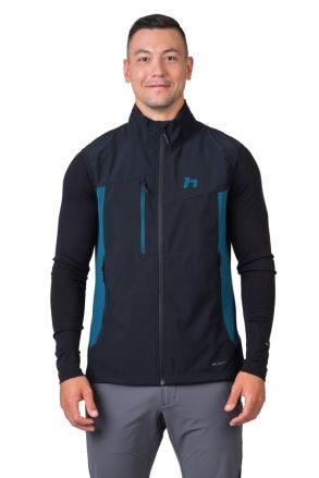 Pánská softshellová vesta Hannah Carsten Vest anthracite/sailor blue (2)