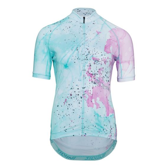 Dámský dres Silvini Silvini WD2412 Calnia cloud-ocean