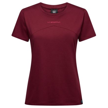 Dámské tričko La Sportiva ROOF T-SHIRT redwood/azalea
