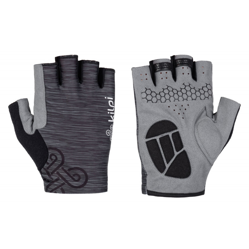 Cyklistické rukavice Kilpi Timis-Unisex tmavě šedá M