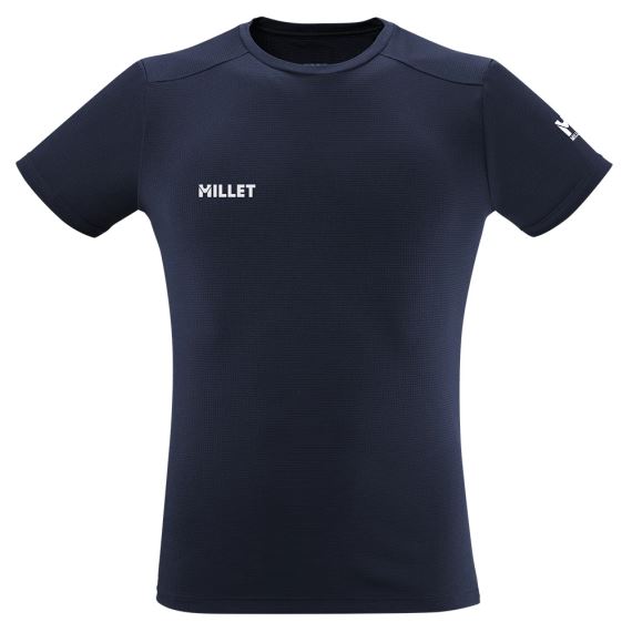 Pánské funkční triko Millet FUSION TS SS SAPHIR/SAPHIR