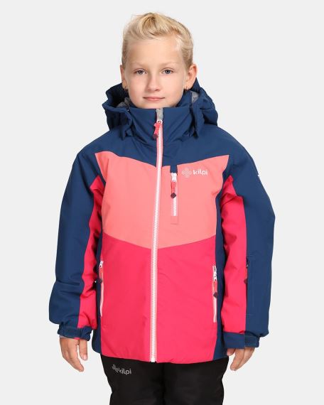 Dětská lyžařská bunda Kilpi Valera-JG Tmavě modrá