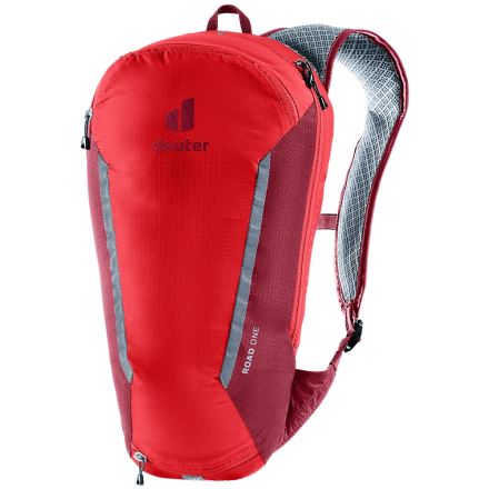 Cyklistický batoh Deuter Road One cherry-masala