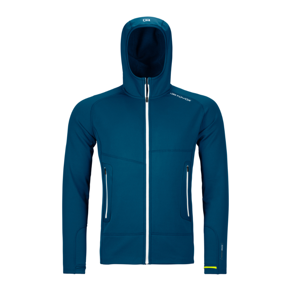 Pánská mikina Ortovox Fleece Light Hoody M petrol blue L