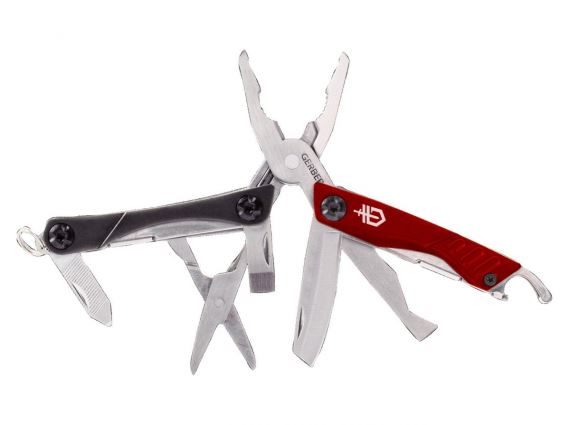 Motýlkový multitool Gerber Dime Multi-Tool Red