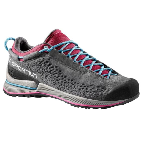 Dámské nástupové boty La Sportiva TX2 Evo Leather Carbon/Red Plum