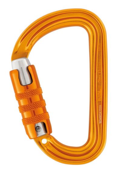 Karabina PETZL Sm´D triact-lock oranžová