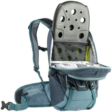 Dětský cyklistikcý batoh Deuter Attack 8L JR arctic-mandarine (6)